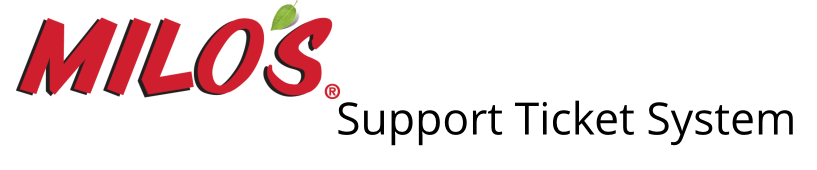 Milo's Ticket System